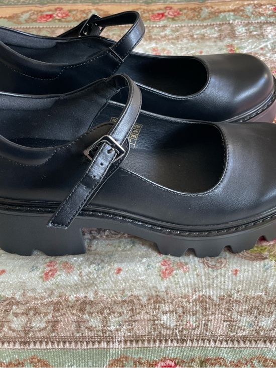 Dream Pairs|Black Chunky Platform Mary Jane Shoes|Black|9.5|NWOB - Picture 3 of 10